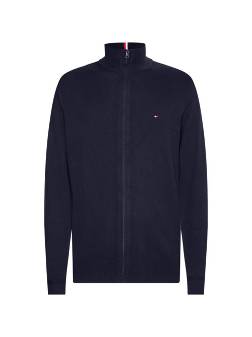 pima org ctn cashmere zip thru Tommy Hilfiger | MW0MW28050DW5.DW5